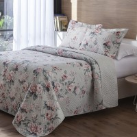Kit Colcha Boutis Estampado