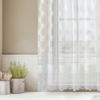 Cortina para Cozinha Renda Camponesa