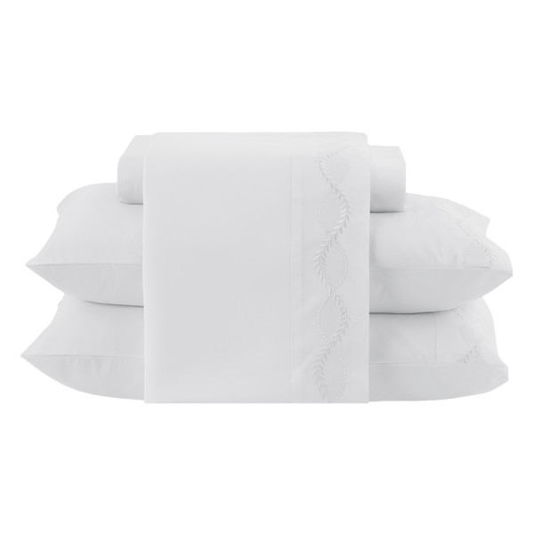 Jogo De Cama Bordado Gretta