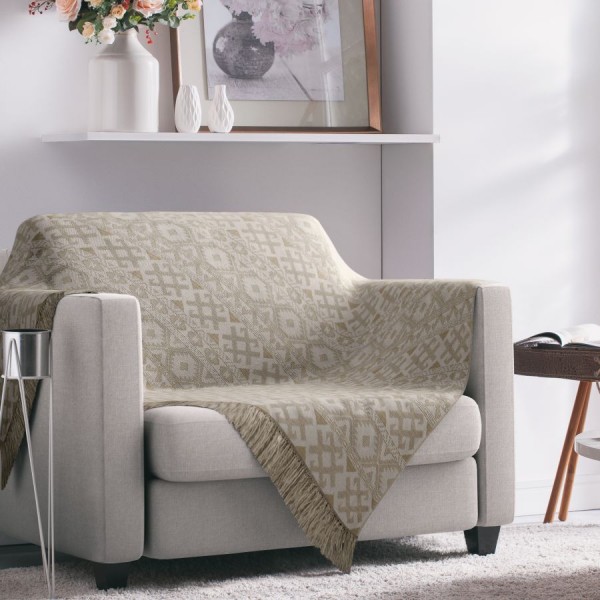 Manta para Sofá Jacquard Casablanca