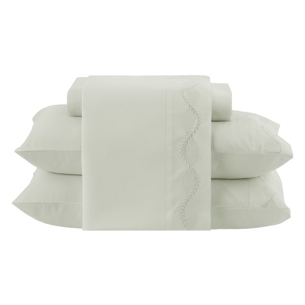 Jogo De Cama Bordado Gretta