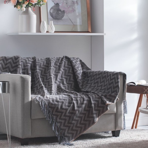 Manta para Sofá Jacquard Casablanca