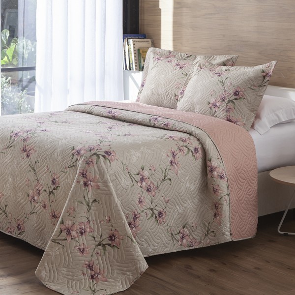Kit Colcha Boutis Estampado