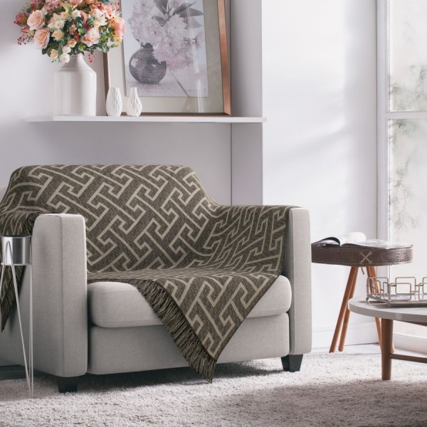 Manta para Sofá Jacquard Casablanca