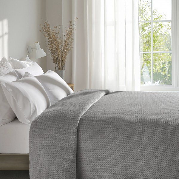 Manta Fleece Trançada